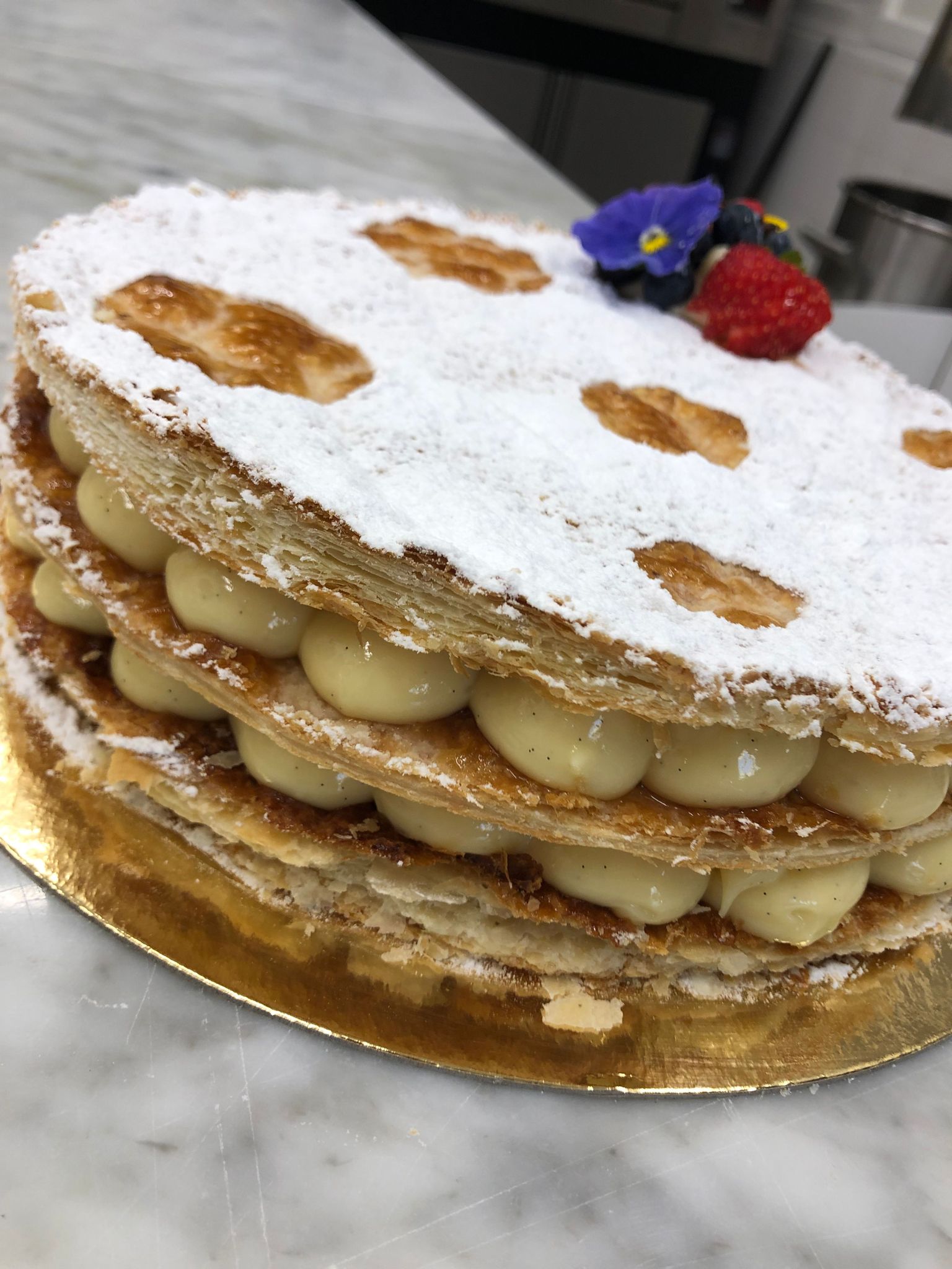 millefeuille niko patisserie menton le nota bene LNB 