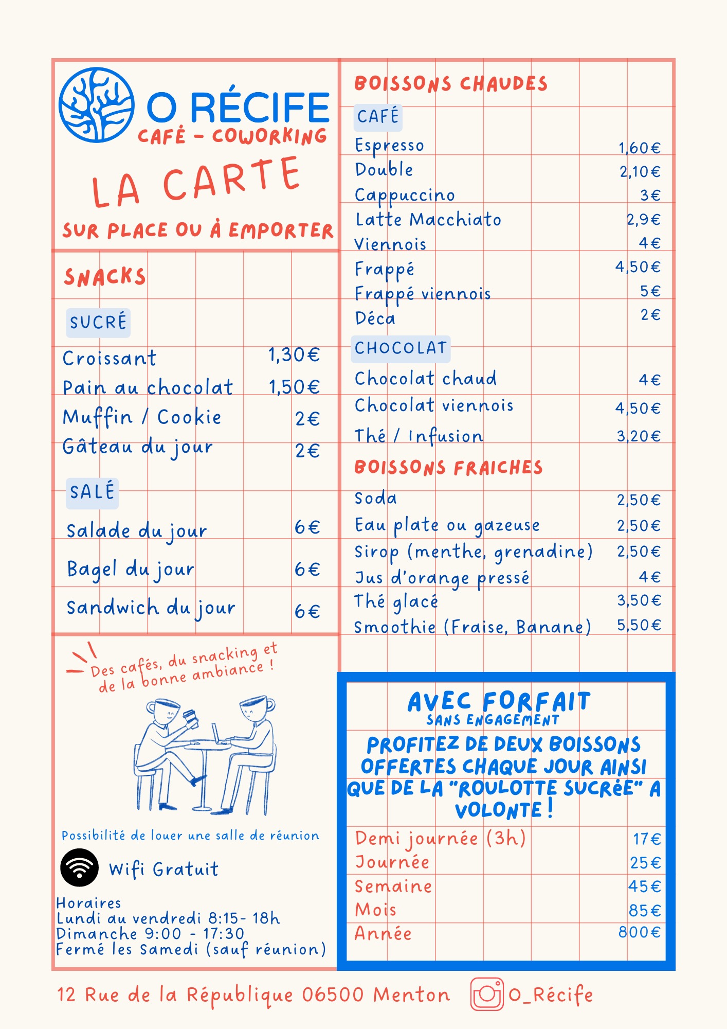 o'récife - le nota bene